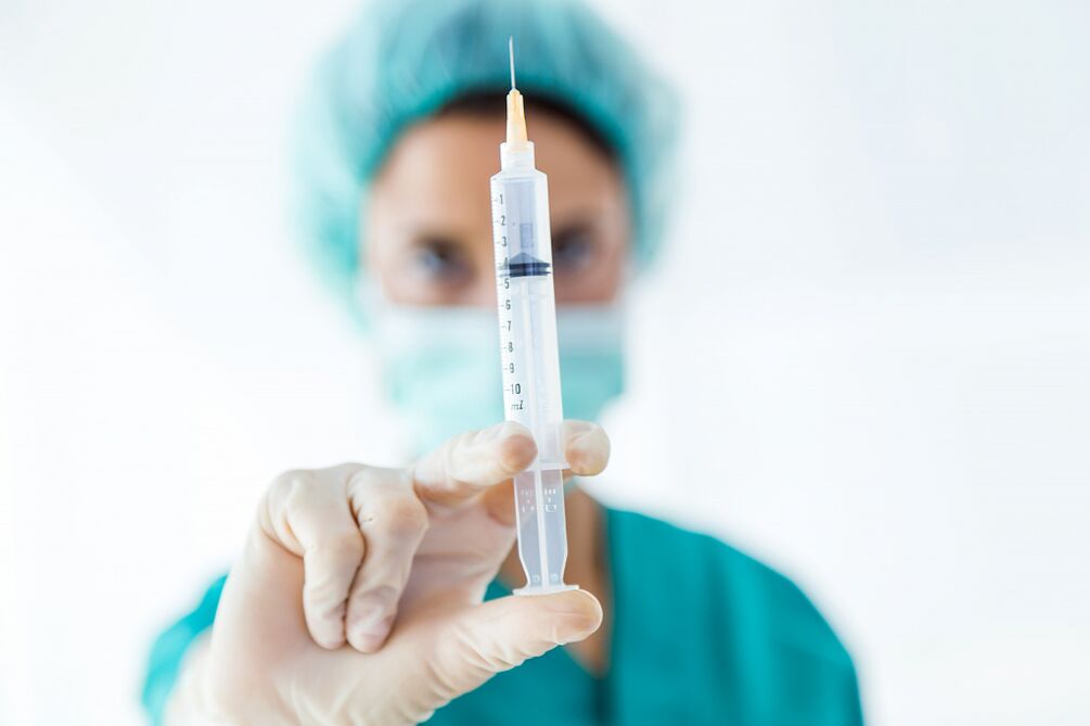 Inxeccións da osteoartrite da articulación collen