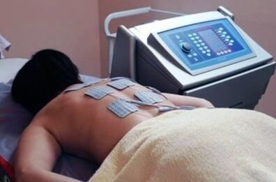 A osteocondrose torácica trátase eficazmente mediante electroforese